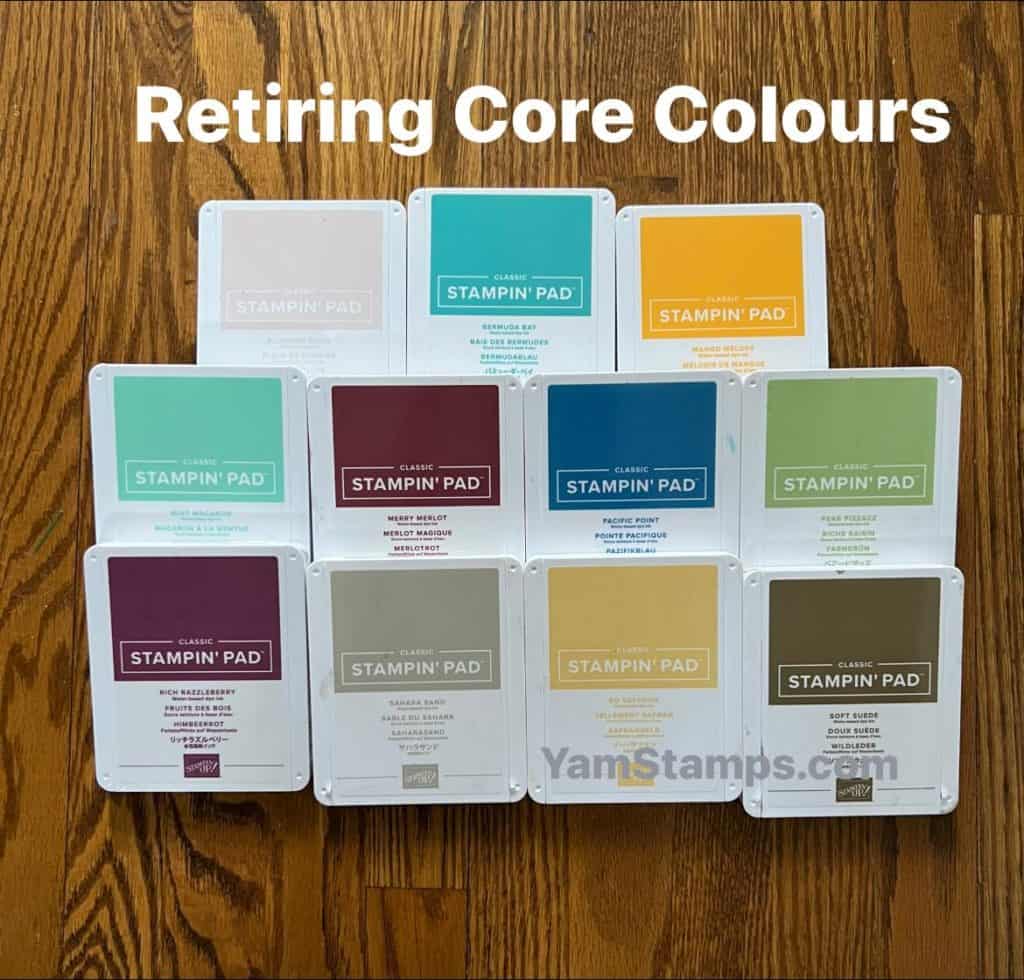 retiring core colours