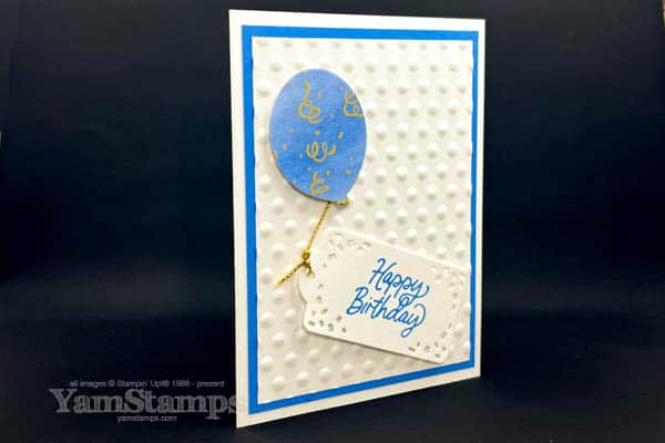 beautiful balloon birthday card
