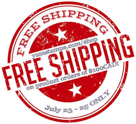 free shipping july 23-25 2025