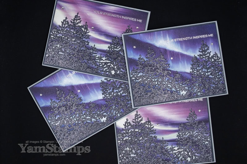 northern lights card