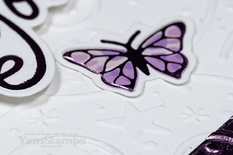 YamSTamps Creative Bonus Tutorial One - close up