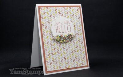 Free Hello Card Tutorial: Small Details, Big Impact